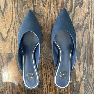 White House Black Market Navy Shoes